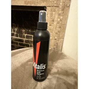 Vitalis Maximum Hold Hairspray For Men Non-Aerosol Unscented Styling Hair Spray